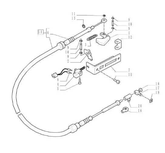 5154013 - рычаг